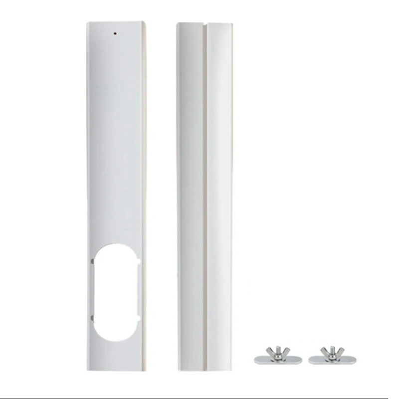 

Adjustable Portable Air-Conditioning Window Kit, Skateboard Windshield, Air-Conditioning Window Vent Kit 67.5-150Cm