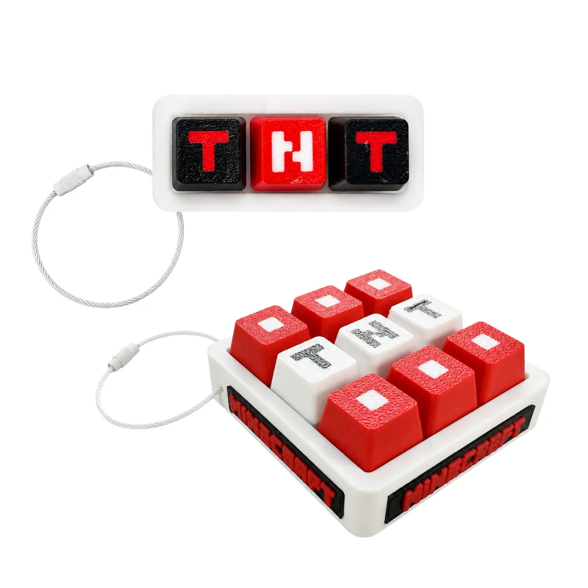 Фото Новый 3D-брелок-подвеска My World TNT Clicker: механическая клавиатура, антистресс, подарок №5