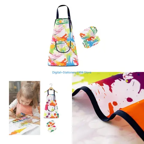 Водонепроницаемый фартук для рисования E06C