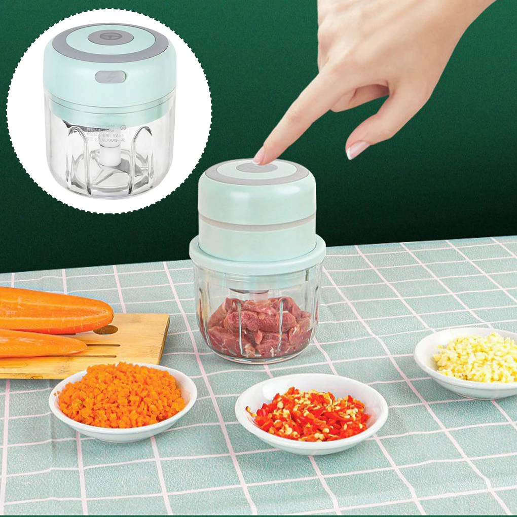 

Electric Garlic Wireless Mini Garlic Machine Chopper USB Charging For Crushed Garlic Crushed Ginger Crushed Fresh Chili