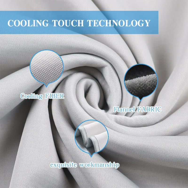 Летнее охлаждающее одеяло 150x200 см серого цвета очень мягкая охлаждающая ткань +