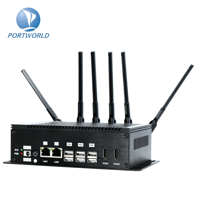 

Android OS DDR 2GB LPDDR3 Alloy Chassis Cooling 4G/5G Module Interface Fanless Wall Mounted Quad-Core RK3288 Industrial Mini PC