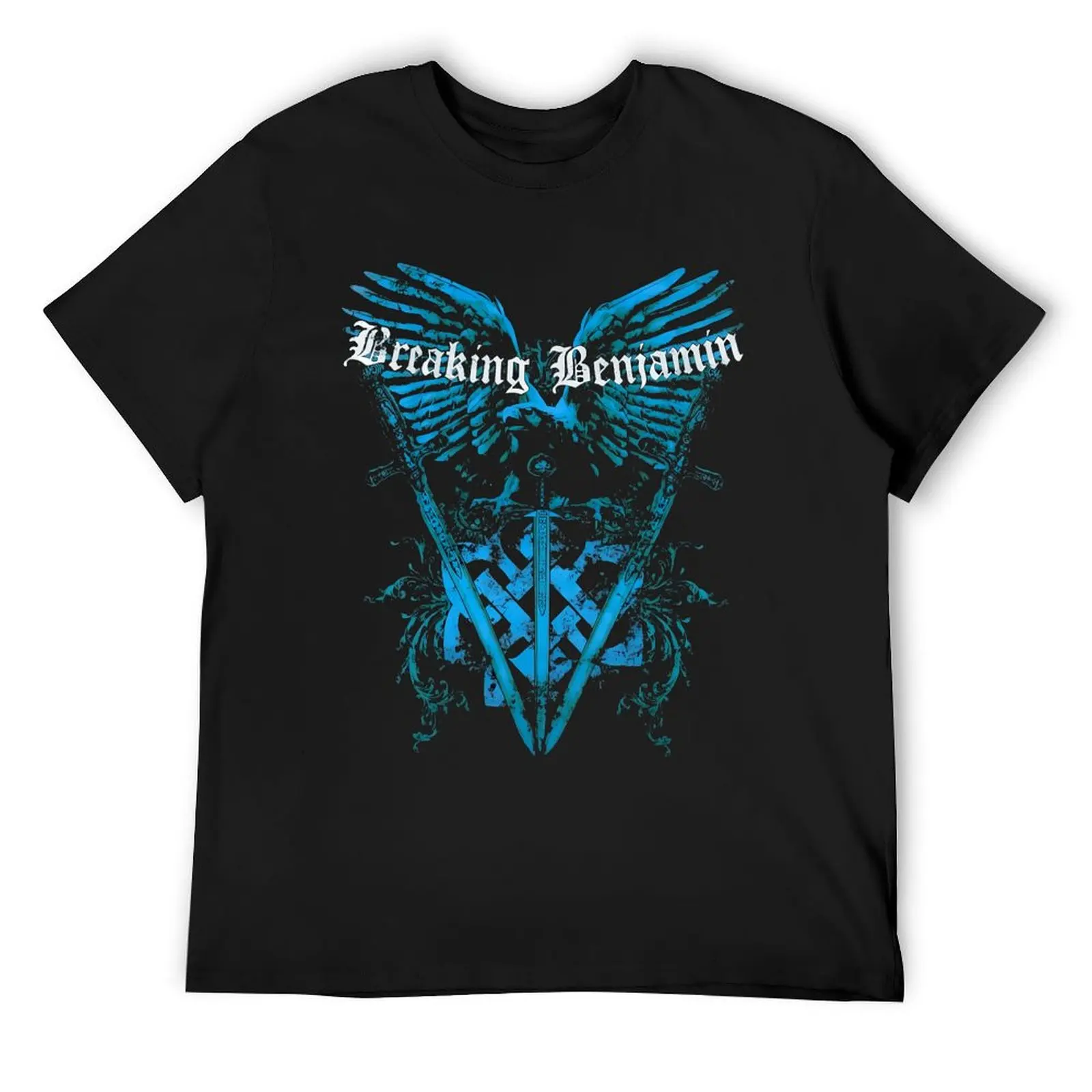 Breaking Sword T-Shirt baggy shirts blacks men clothes