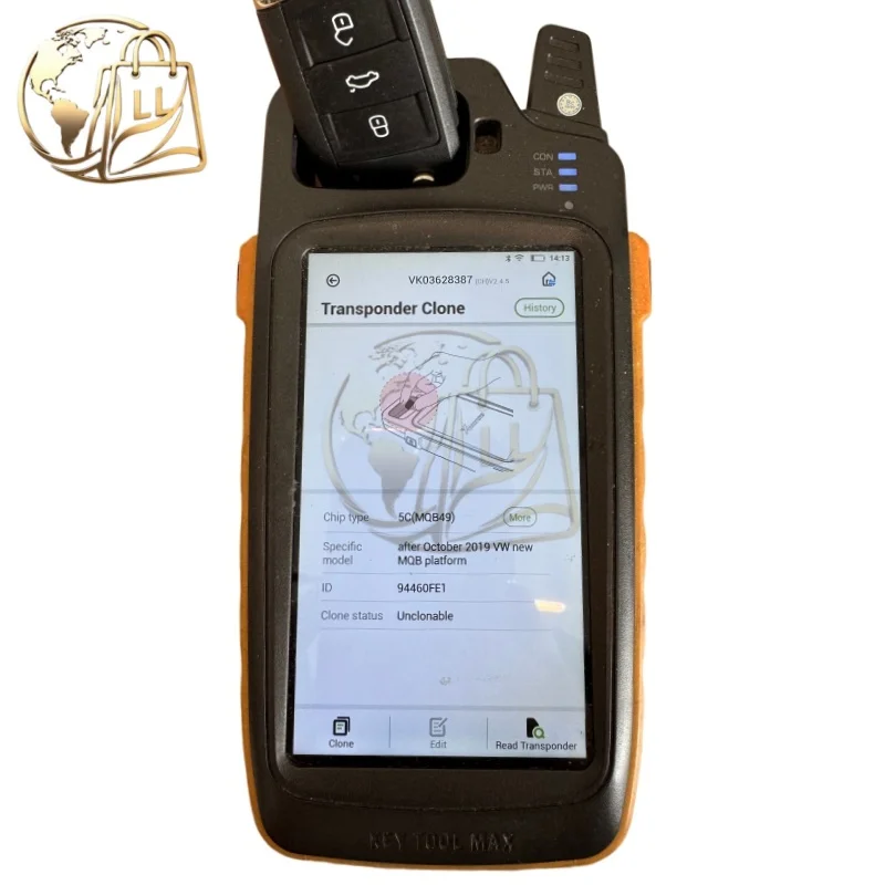 Фото Оригинальный OEM-ключ 5G6 959 752 BL для VW TAYRON T-ROC Tiguan с функцией Keyless Go, чип MQB 49 5C, частота 434 МГц, смарт-ключ для автомобиля, FCC ID 5G6959752BL №5