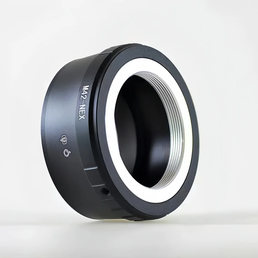 Фото Высокоточный адаптер M42-NEX для объектива Takumar M42 с креплением Sony E. №3