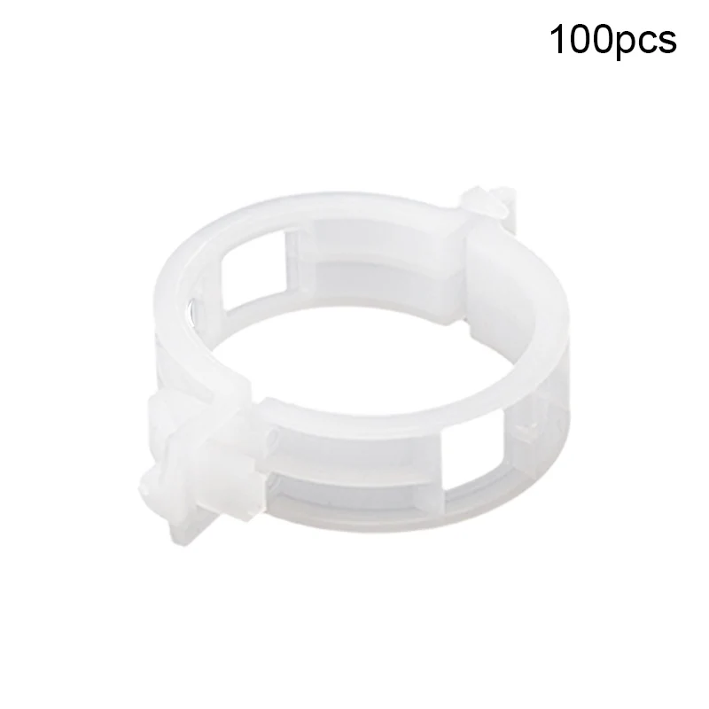 

50Pcs Plastic Plant Connect Clips For Tomato Hanging Trellis Vine Supports Plants Greenhouse Vegetables Fixing Clip Garden Tool