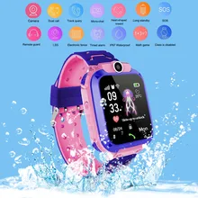Q12 Tracking Children SOS Watches Phone Smart Watch Child Sim Card Waterproof Anti-lost Camera Smartwatch Gift For Boys Girls