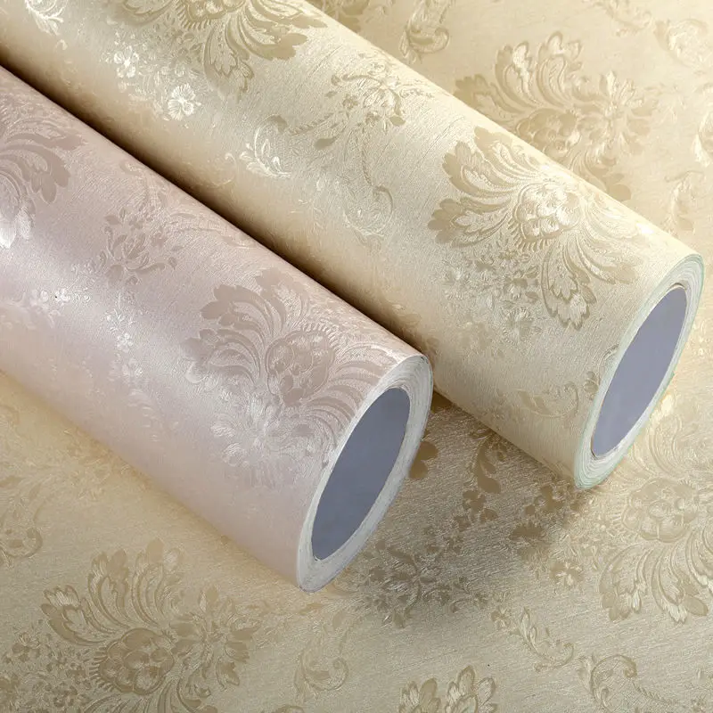 

3D European Style Rural Self-adhesive Wallpaper Warm Bedroom Decoration Sticker Living Room Stereo TV Background Wall Room Wallp
