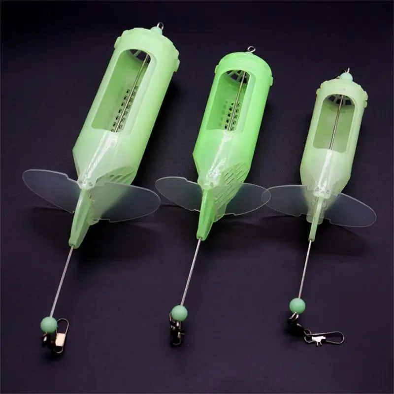 

Fishing Bait Basket Big Green Needle Plastic Fishing Accessories Luminous Nest Cage Nest Punch Goods For Fishing Fishing Tools