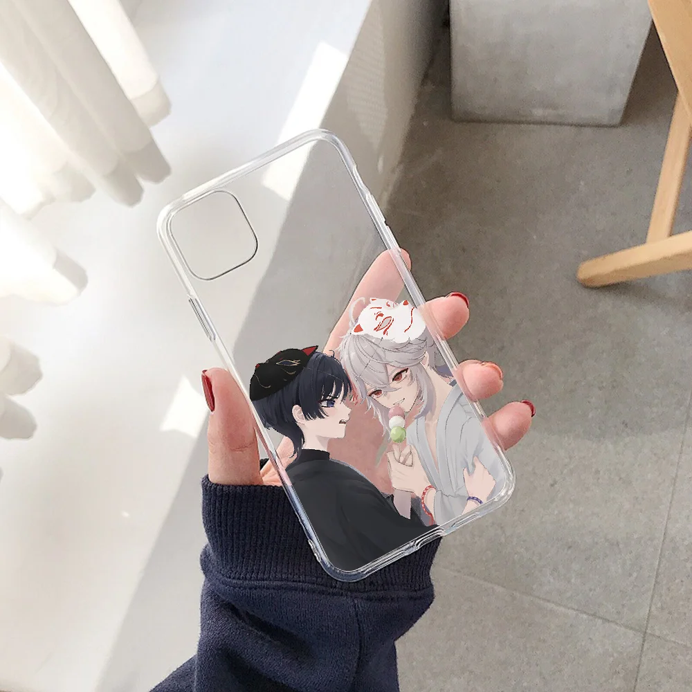 Чехол для телефона Genshin Impact Scaramouche Huawei P Mate P10 P20 P30 P40 10 20 Smart Z Pro Lite 2019 прозрачный
