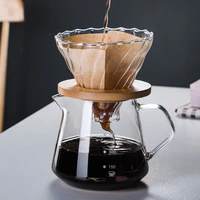 glass coffee pot hand filter coffee pot household coffee pot portable coffee pot coffee accessories