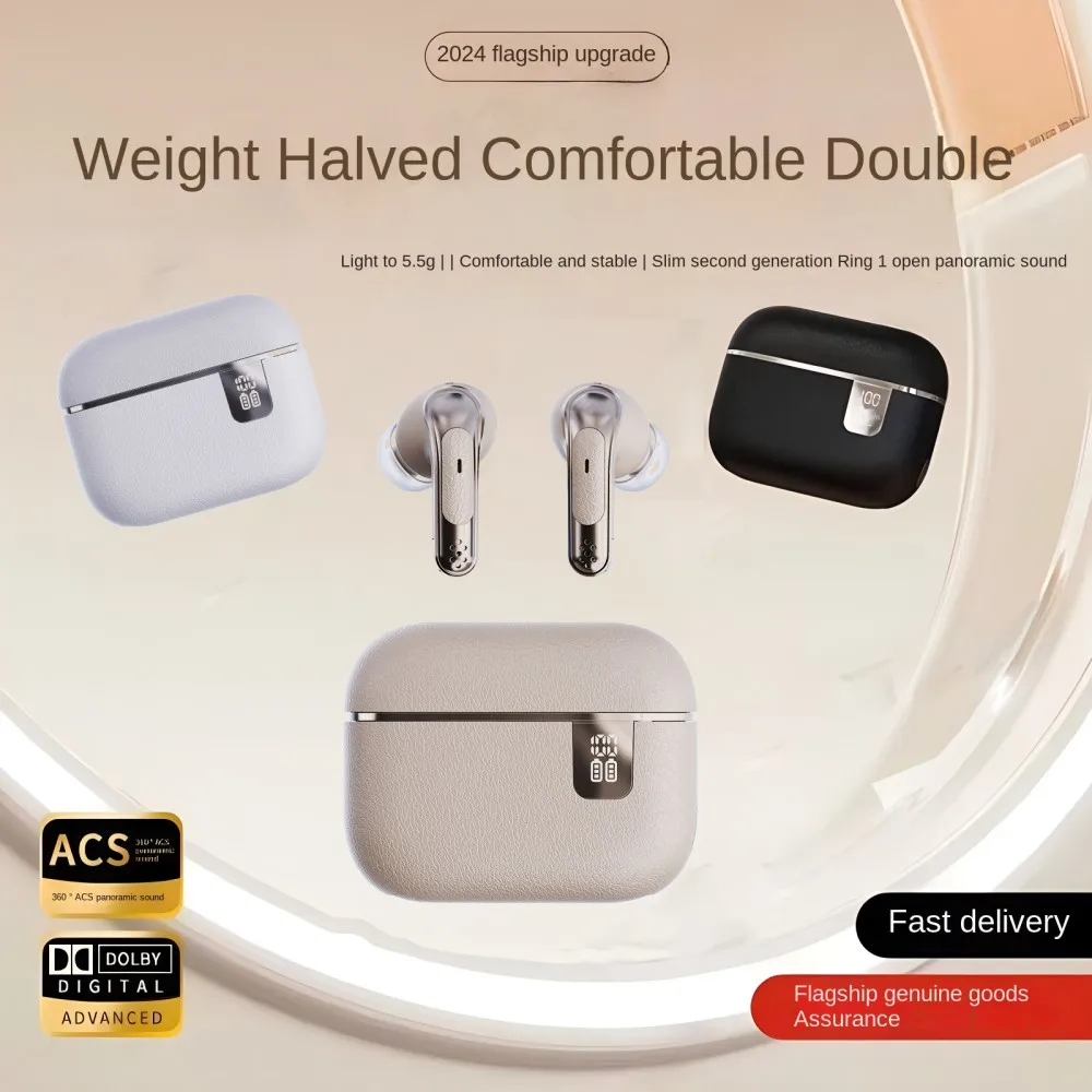 Новая беспроводная Bluetooth-гарнитура наушники для звонков встроенный микрофон