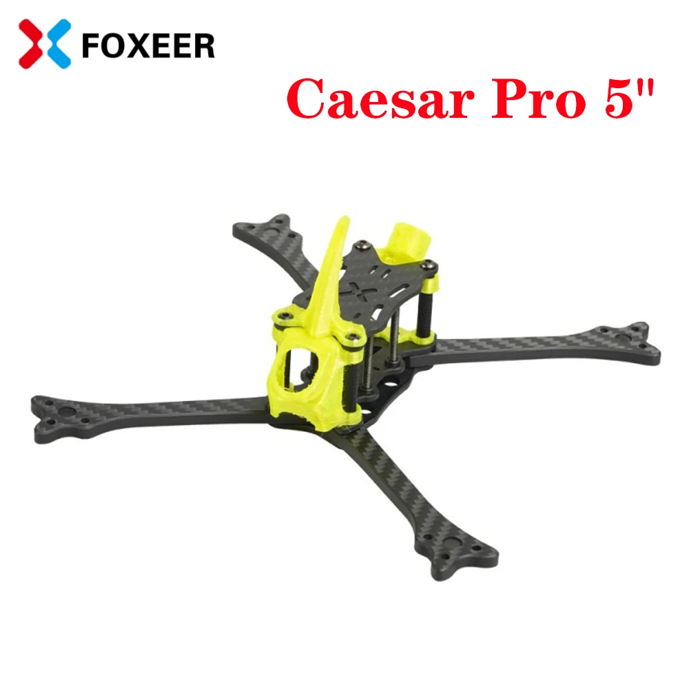 Каркас Foxeer Caesar Pro 5 &quot200 мм FPV Toray T700 карбоновое Шелковистое покрытие комплекты из