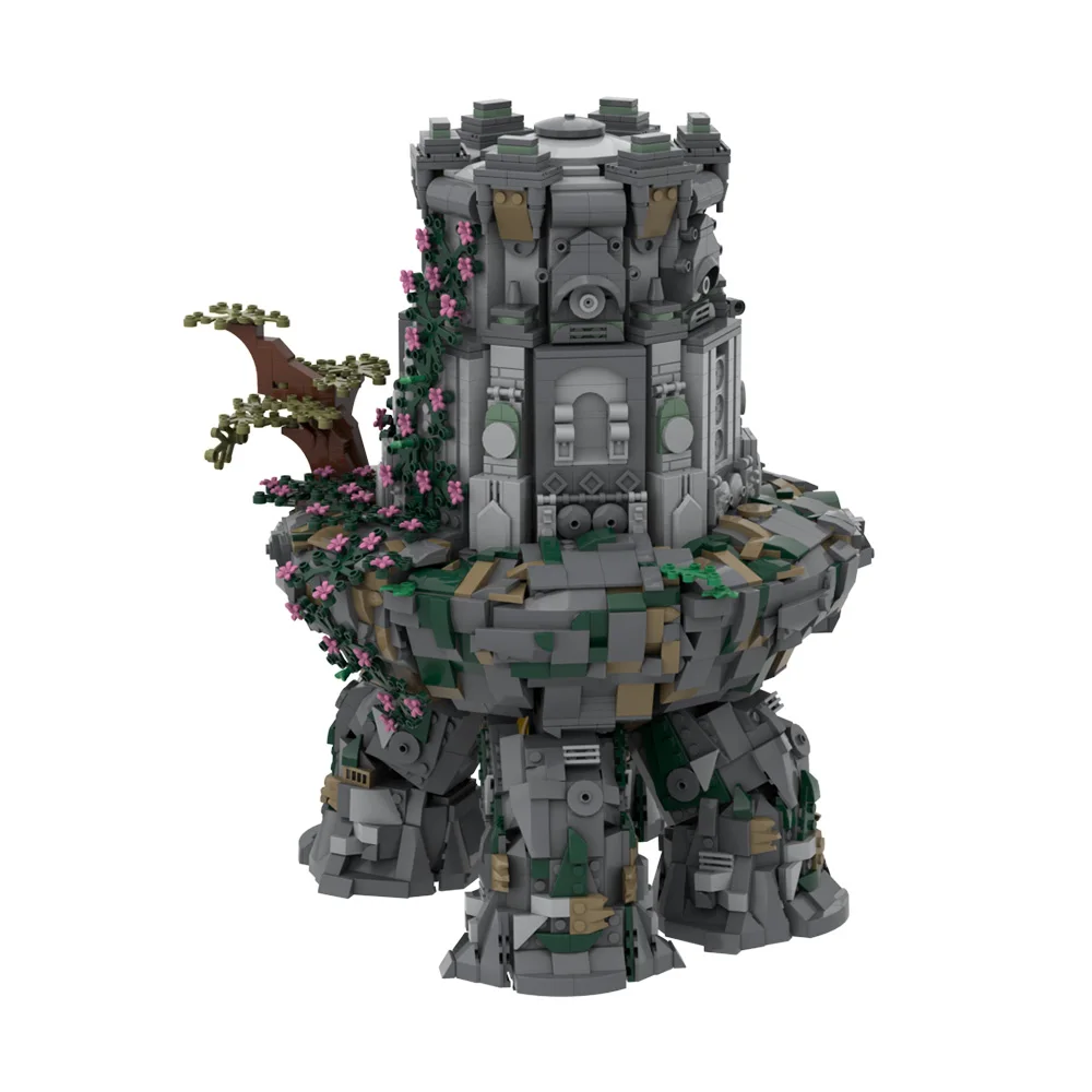 MOC игра Eldeneds Rings Wandering Mausoleum строительные блоки модель темного фэнтезийного мира