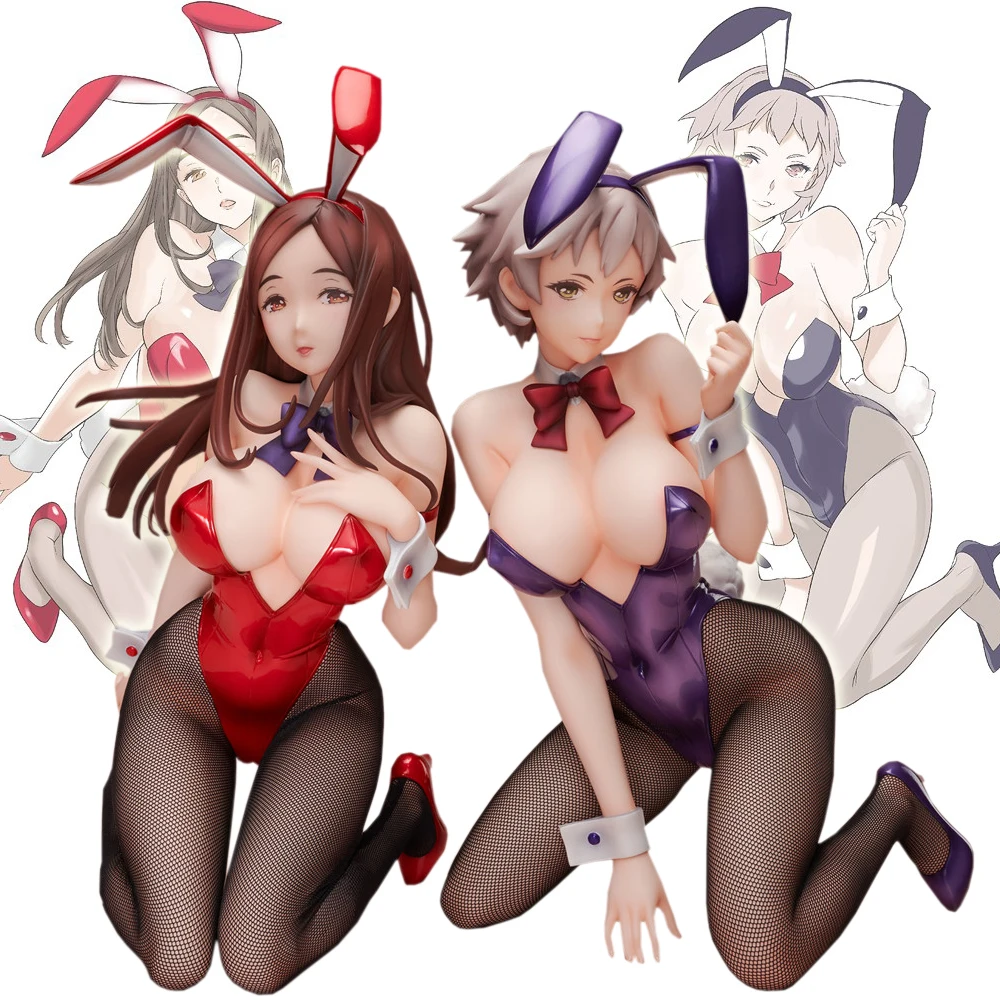 

Sexy Anime Girl Figure Original Character Tsukushi Uruha/Akagi Youko Bunny Ver. Ecchi Figure Waiifu Figure