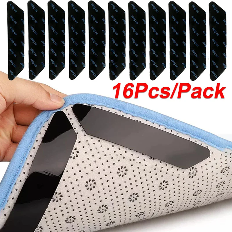 

16 шт./партия, Нескользящие наклейки для ковров