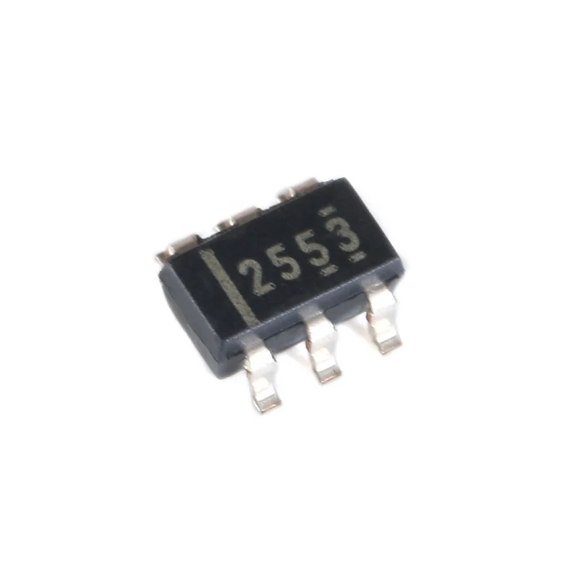 10PCS TPS2553DBVR new original patch SOT23-6 silkscreen :2553 adjustable current limiting switch chip Fast delivery - купить по