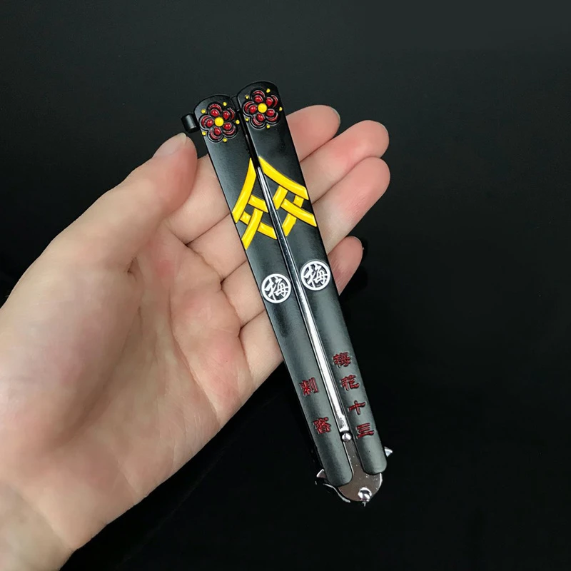 Новая анимационная игра Sauron Impact нож-бабочка игрушка необработанное