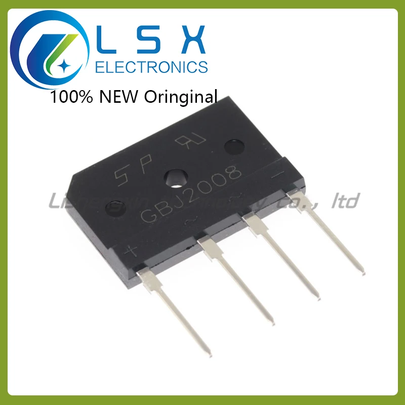 

New/5pcs GBJ2008=D20XB80=SD20SB80 Induction cooker commonly used rectifier bridge flat bridge bridge stack Original On stock