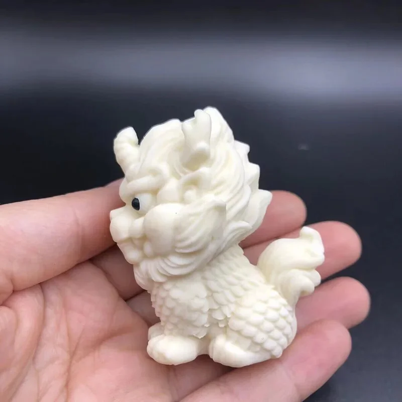 

Мини-статуя Кирин из имитации слоновой кости QIANFANEIVES