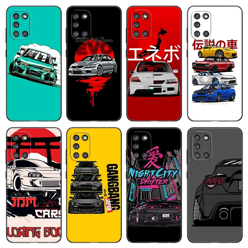 Японский чехол JDM для телефона в спортивном автомобиле Samsung Galaxy A01 A03 Core A02 A10 A20 S A11