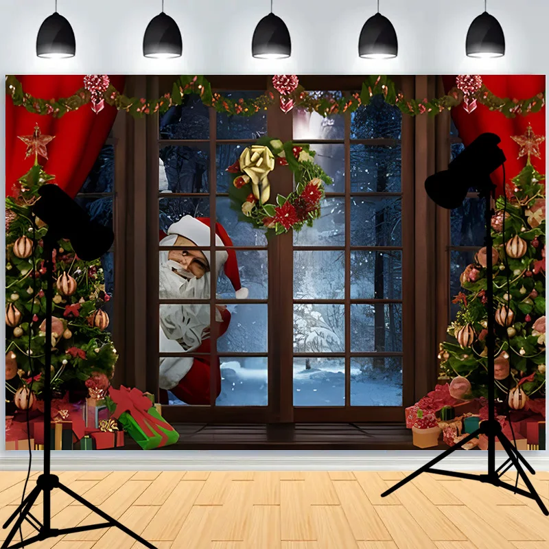 Рождественский фон для фотосъемки