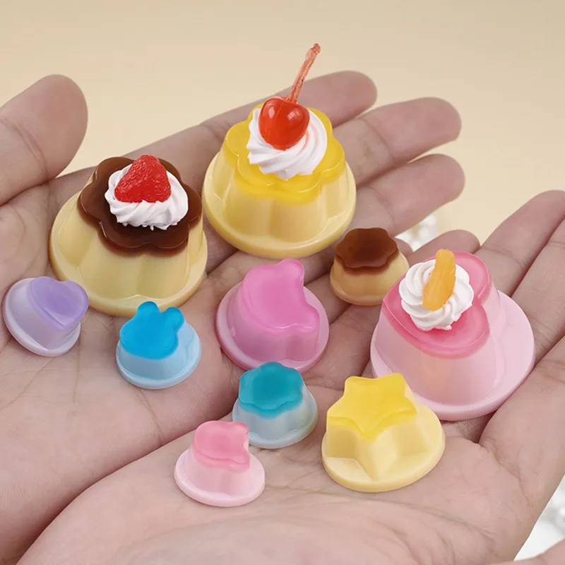 DIY кристалл капля клей смола УФ пудинг кошка кролик любовь брелок зеркало