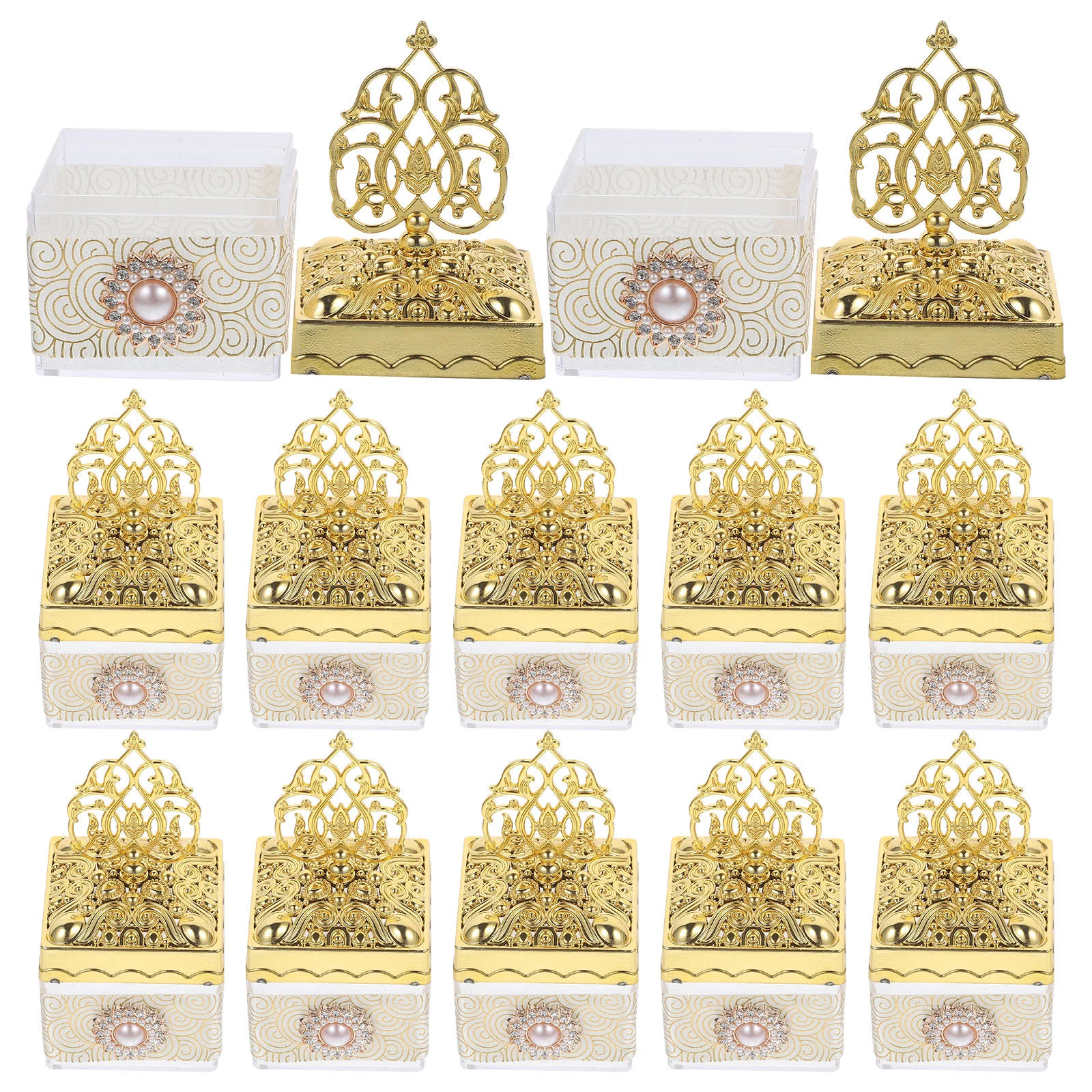 

Wedding Decorative Candy Boxes Baby Shower Containers Holders Wedding Candy Baby Full Moon Accessories Storage Candy Box