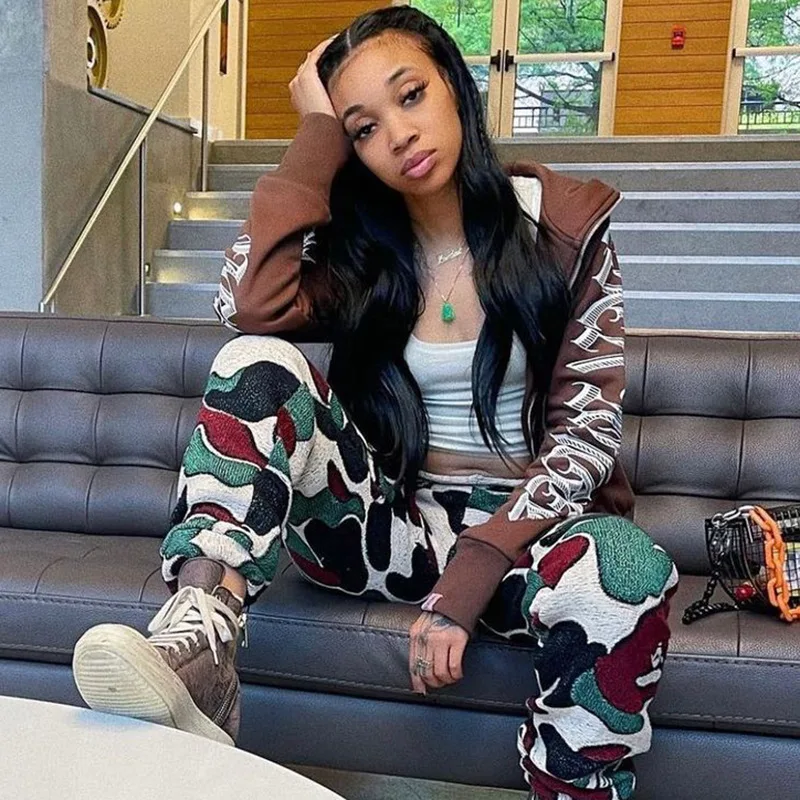 Женские куртки 2022 модные готические толстовки гранж-панк свободные в стиле