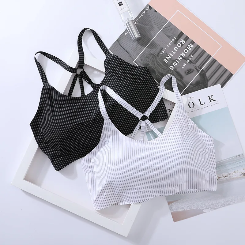 

Women Sports Bra Sexy Brathable Sport Tops Push Up Yoga Bra Female Gym Fitness Sports Underwear Weightlifting Seamless Bra