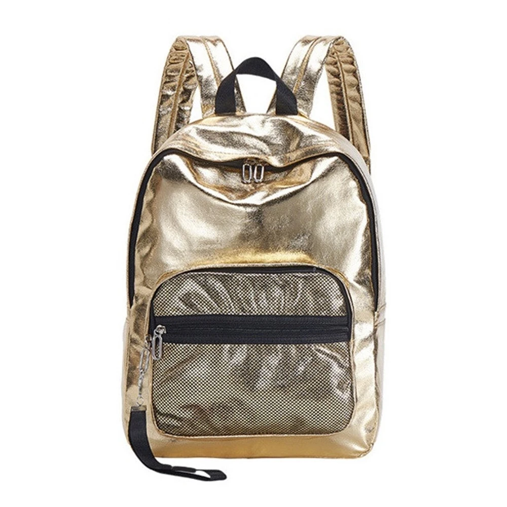 

men's and women's travel backpack, large capacity, suitable for school or daytime use, gold-plated