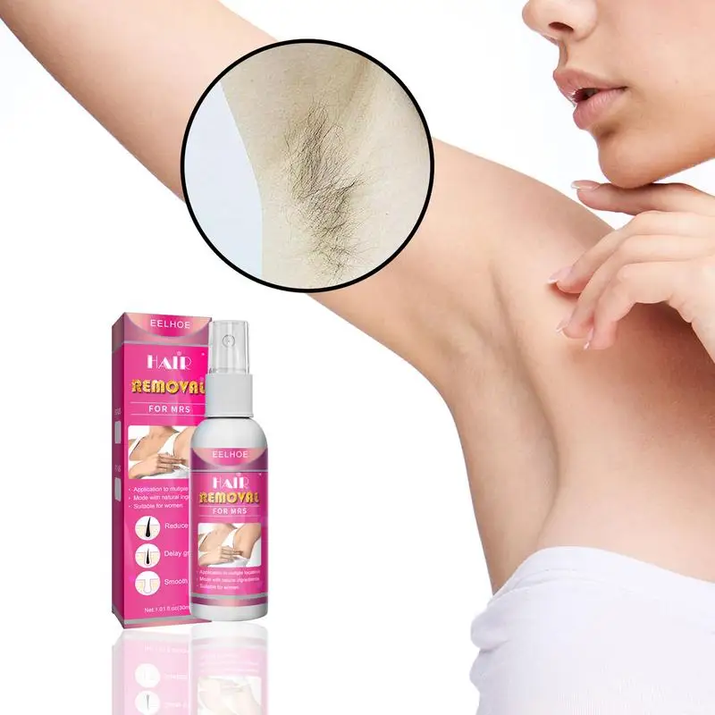 

Hair Removal Dispenser Painless Hair Away Inhibitor Hair Removing Inhibitor For Underarm Arm Chest Back Leg 30ml