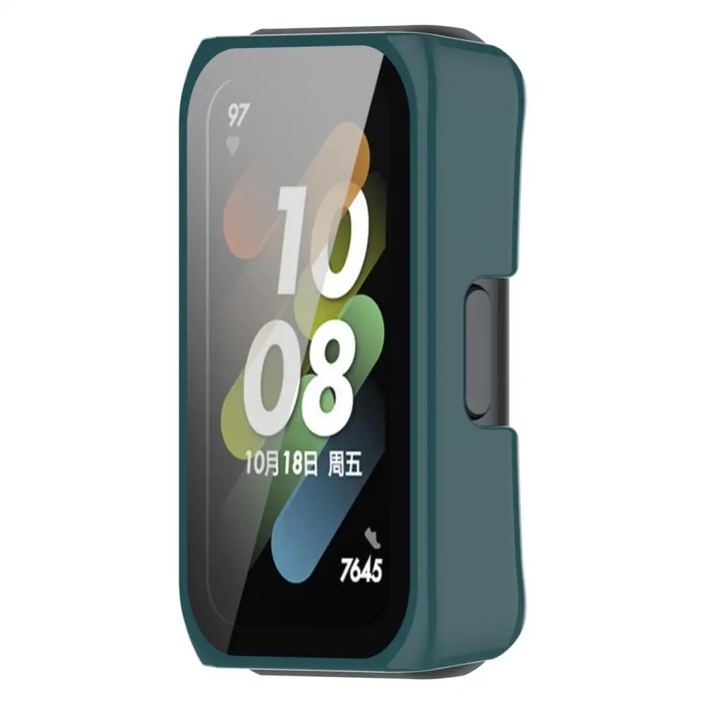 

For Huawei Watch Fit Mini Watch Case Screen Protector Watch Cover All-in-one Protective Touch Sensitive Tempered Film Tpu Bumper