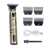 electric hair trimmer for men lcd beard hair clipper cordless hair cutter machine t barber professional hair cut kit carving