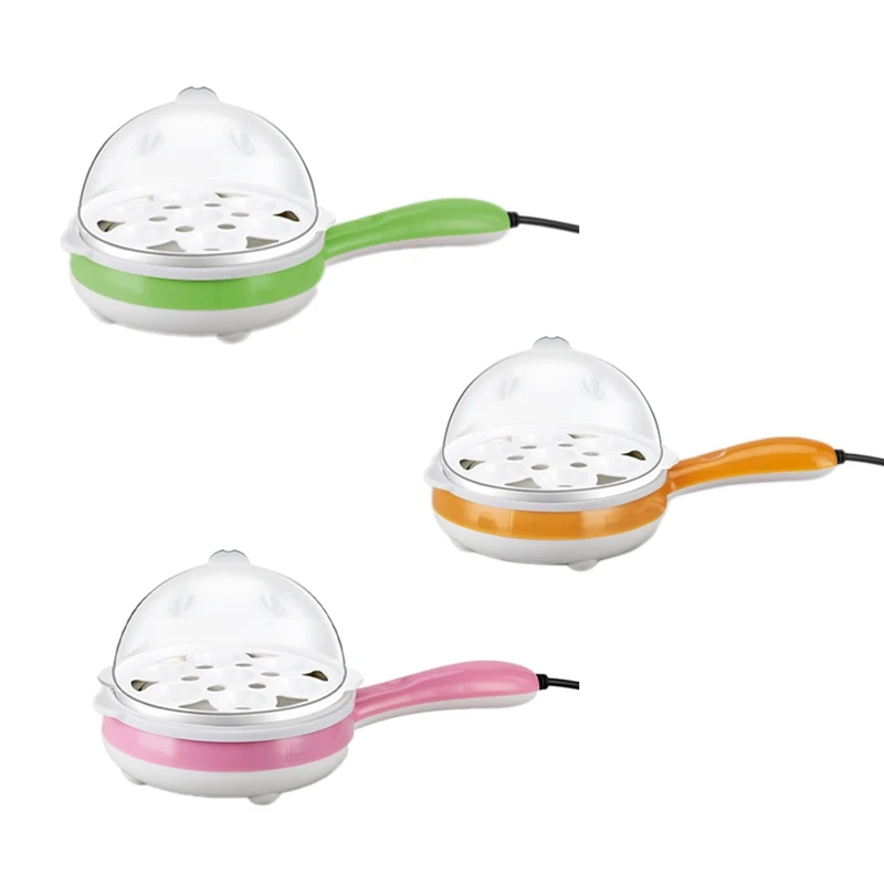 

LUDA Multifunction Mini Electric Boiled Egg Cooker Boiler Food Fried Steamer Steak Non-Stick Frying
