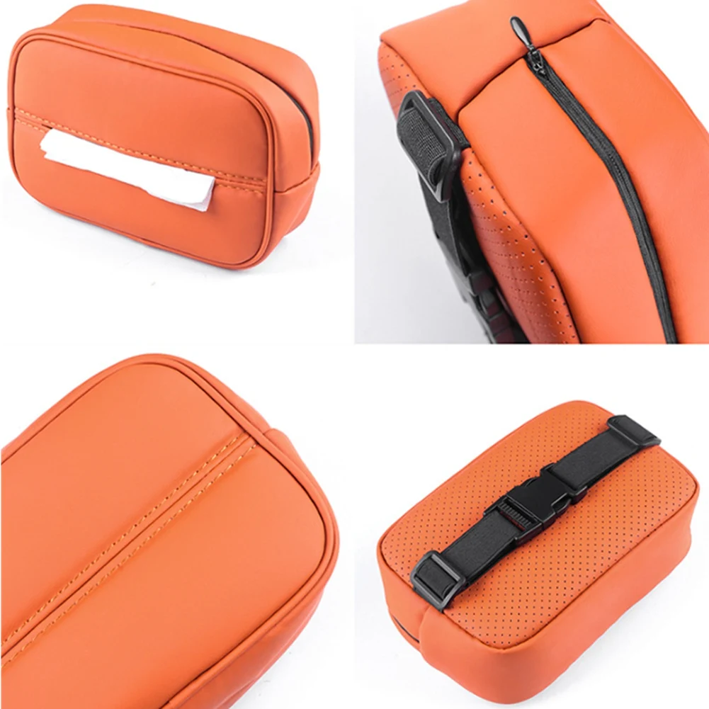 Для LEADING IDEAL Lixiang L7 L8 L9 2022 2023 автомобильная сумка для салфеток подголовник