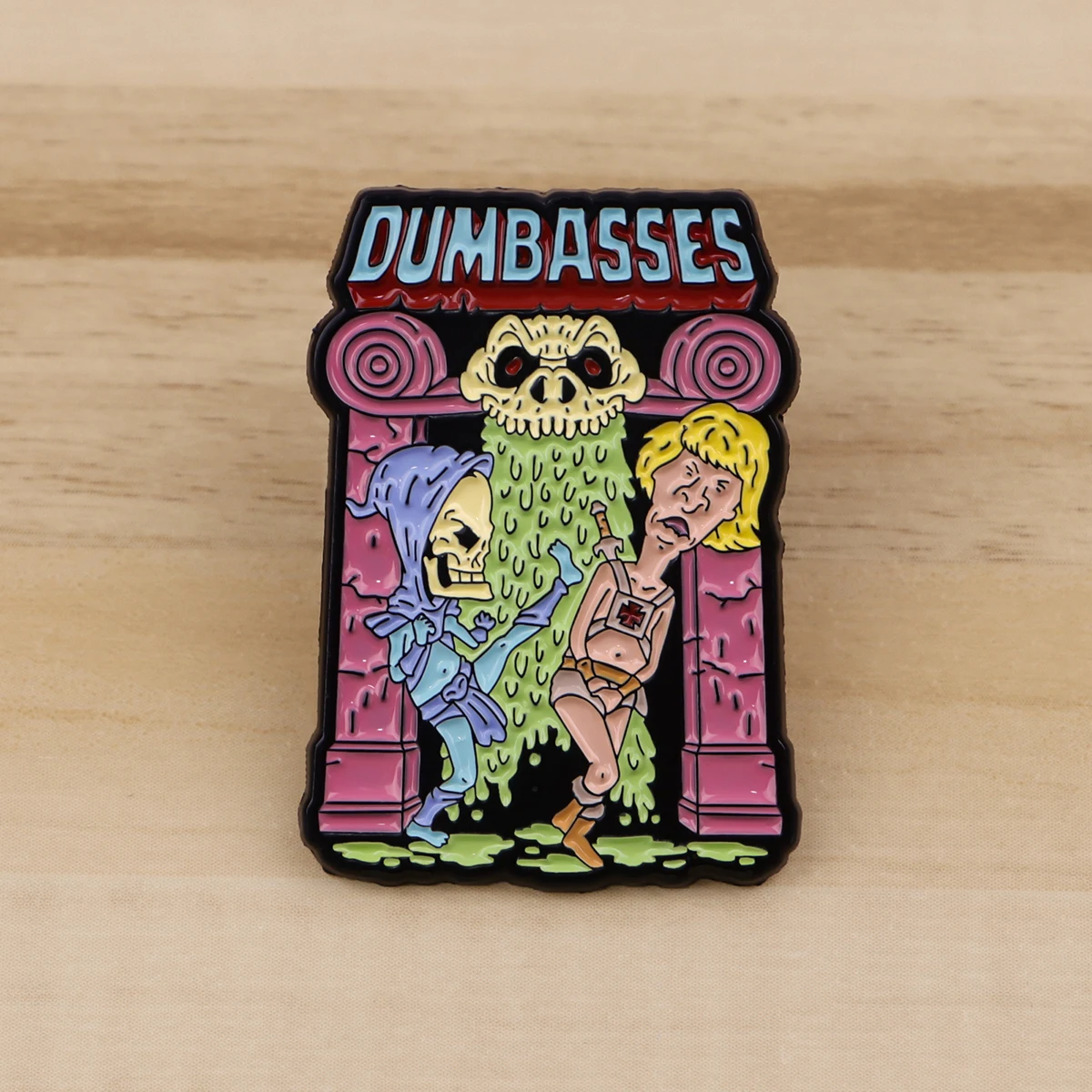 Забавные мультяшные эмалированные булавки броши с изображением арлета на одежде