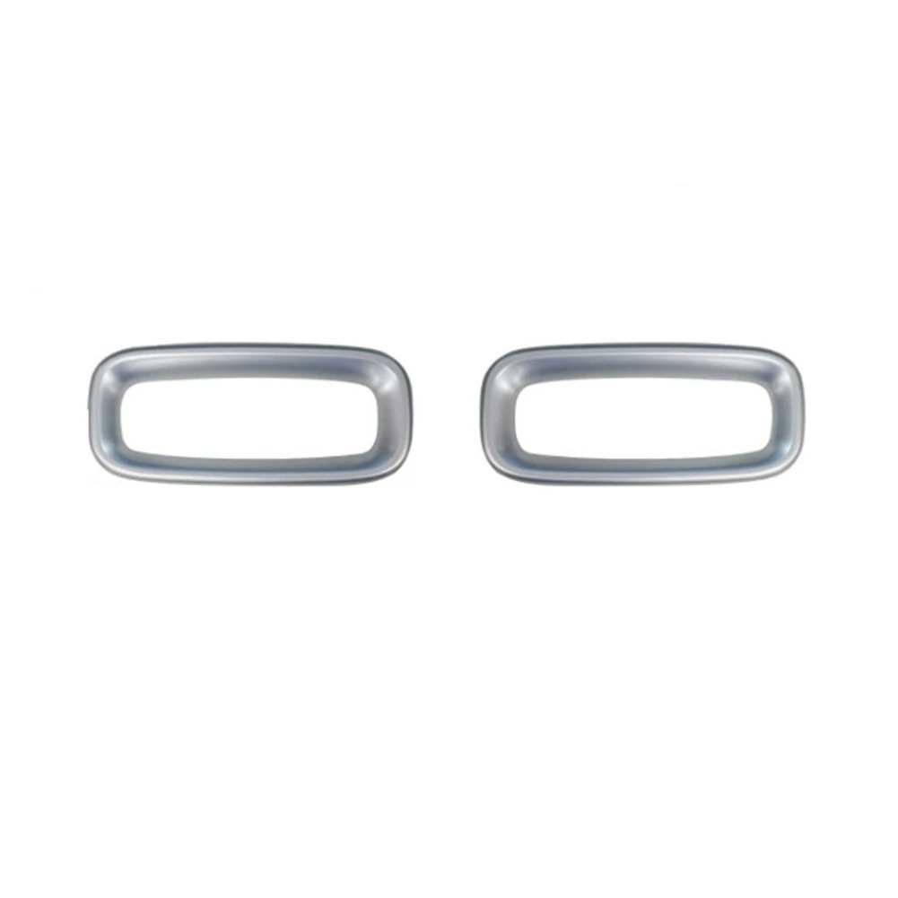 

Матовая Серебристая декоративная рамка для автомобильной приборной панели с боковым отверстием для вентиляционного отверстия для Toyota Sienta