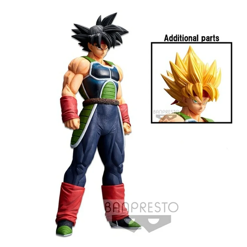 

Фигурка Bandai из аниме «Драконий жемчуг Z», экшн-фигурка Burdock, оригинальная 11-дюймовая статуя Super Saiyan, искусственные украшения, подарок