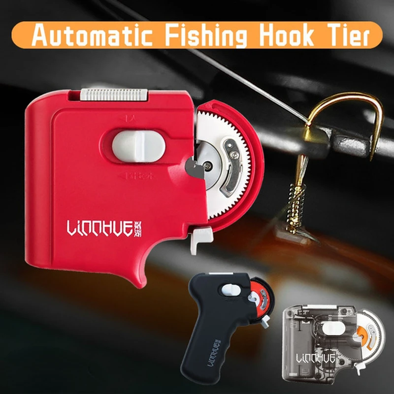 Fishing Hooks Line Tying Device Equipment Tool Accessories The New Automatic Electric Fishing Hook Tier