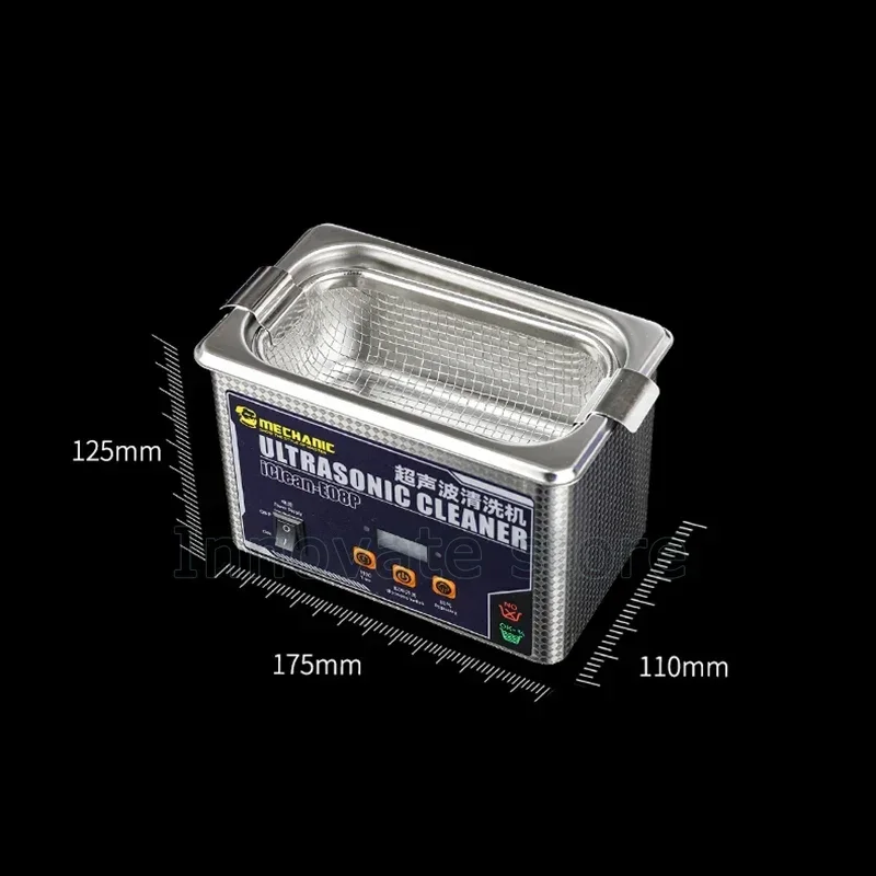 Ультразвуковой очиститель MECHANIC IClean E08P 0 8 л 360° ° Глубокая очистка без слепых зон
