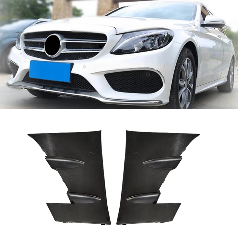 

Front Bumper Fog Lamp Plate Cover for Mercedes-Benz W205 C180 C200 C300 C63 AMG 2019 2058858402 2058858502