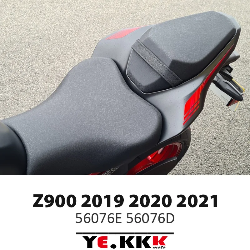 For Kawasaki Z900 2019 2020 2021 Model Rear Tail Plate Decal Car Standard Rear Tail Sticker Matte Graphite Red 56076E 56076D