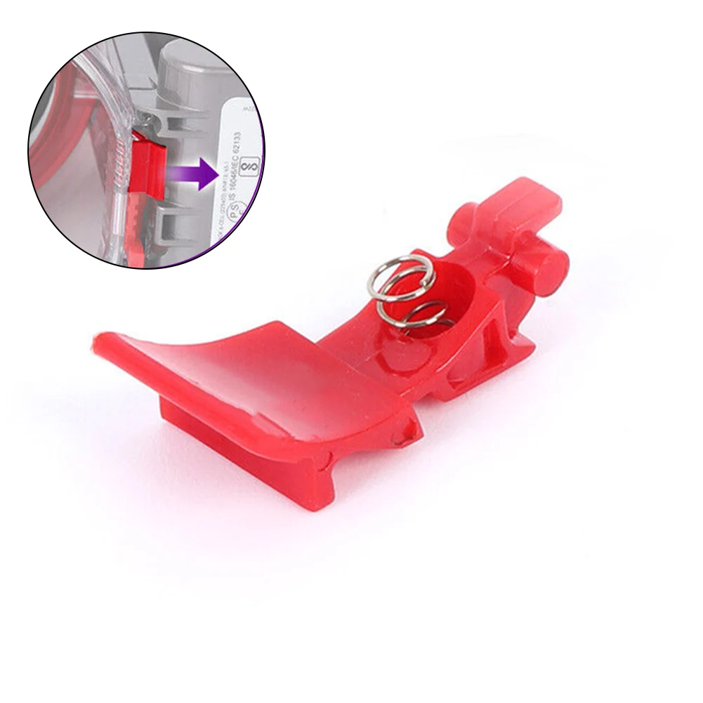 

Locking Button For V7 V8 Vacuum Cleaner Replacement Spare Parts Release Clear Bin Lock Sweeper Attachment Locking Button