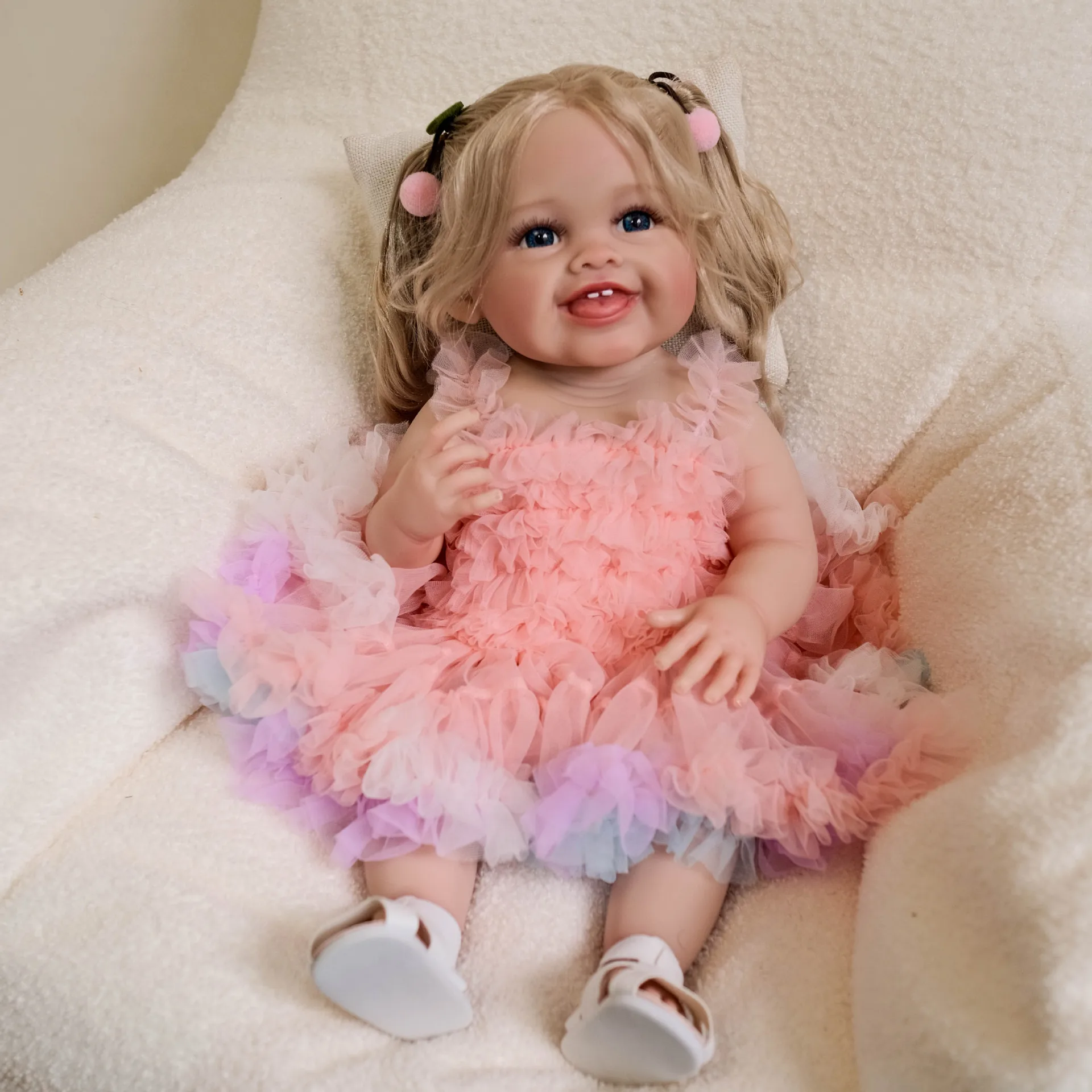 Силиконовая реалистичная кукла Reborn Toys