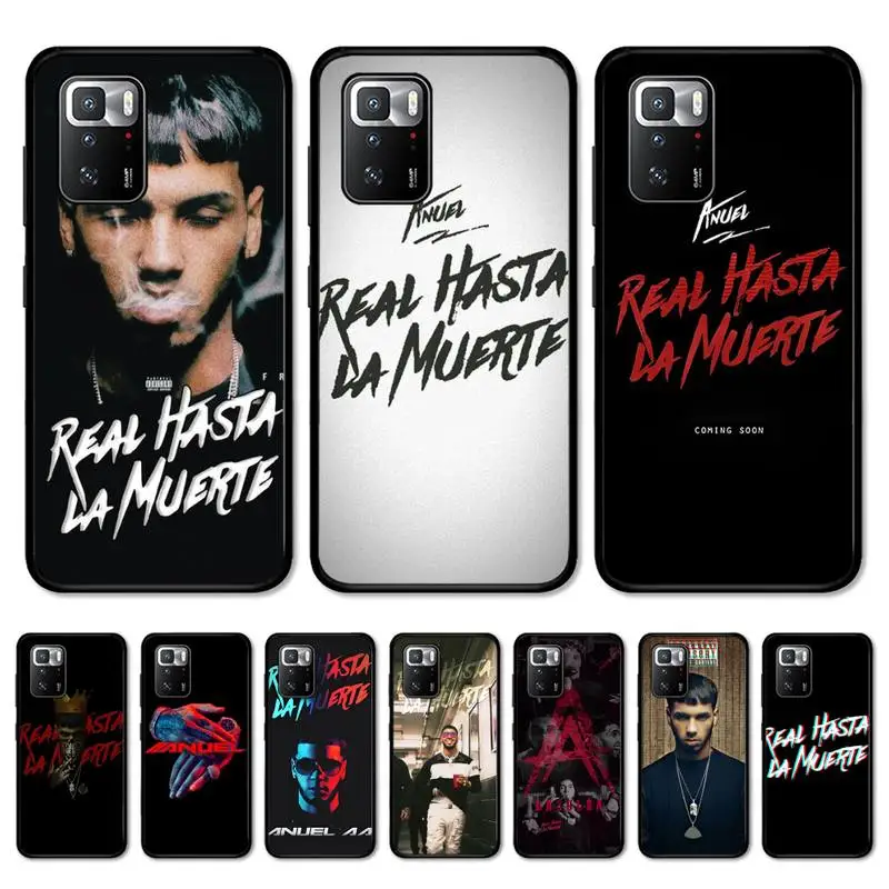 

Anuel AA Phone Case for Redmi 5 6 7 8 9 A 5plus K20 4X S2 GO 6 K30 pro