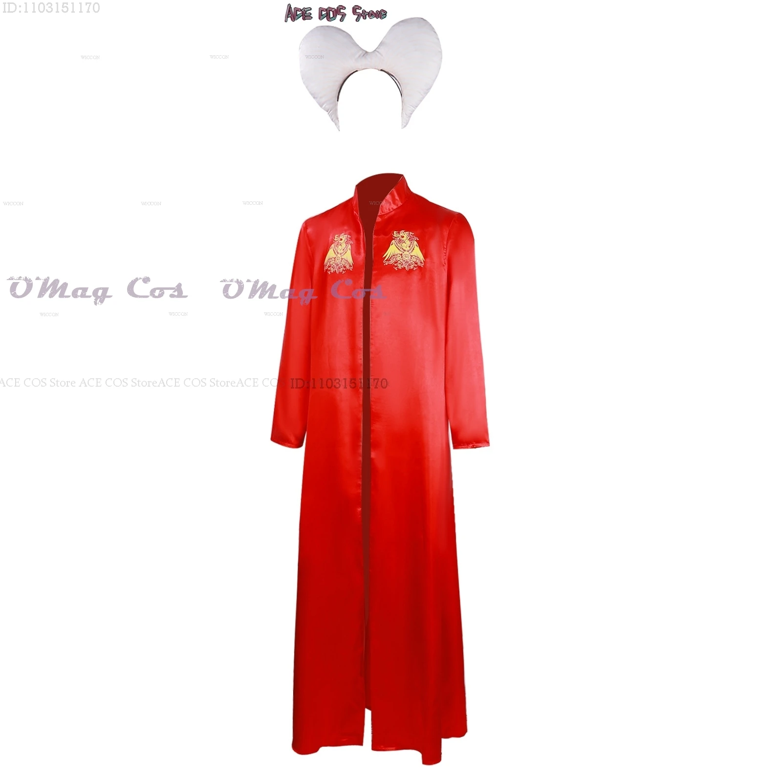 Костюм вампира Дракула Брэма Стокера красный костюм на Хэллоуин Рождественскую