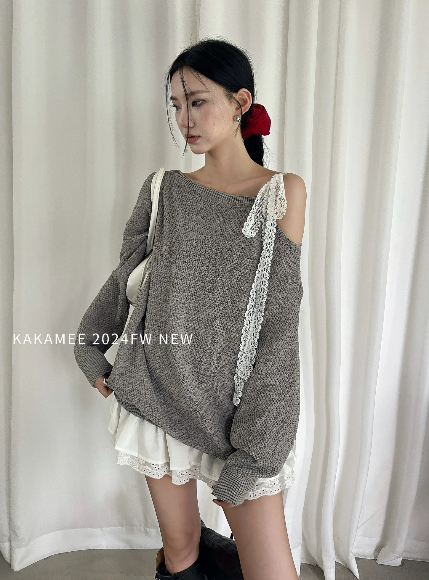 Осеннее корейское модное лоскутное платье Mori для девочек женское балетное с