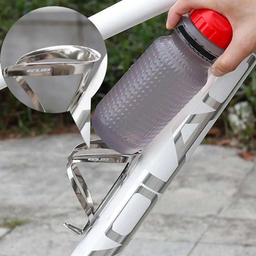 

Bicycle Bottle Rack Ultra Light Anti-deformation Bike Bottle Bracket Smooth Surface Water Bottle Rack