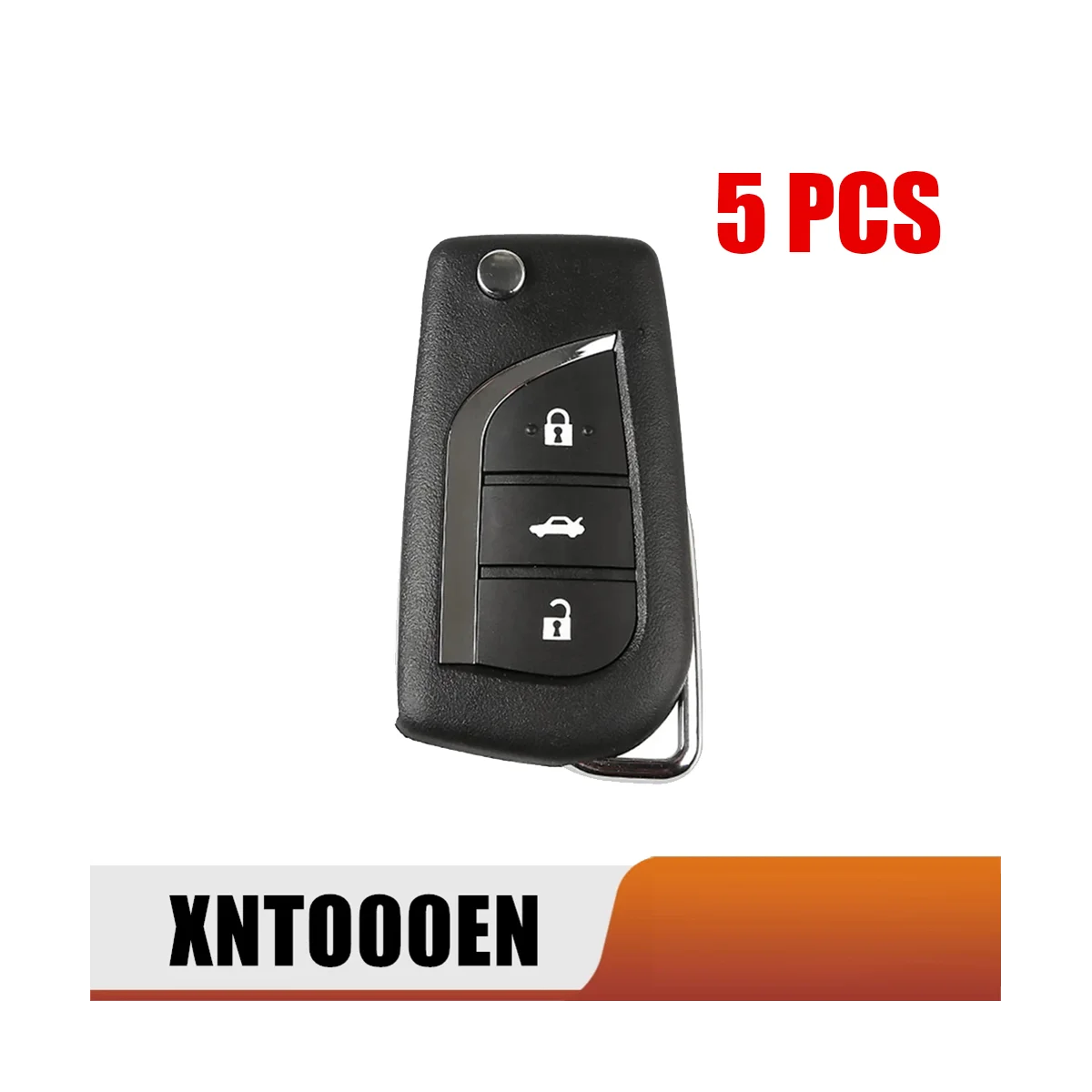 Брелок для ключей XNTO00EN Универсальный беспроводной с 3 кнопками VVDI 5 шт./партия